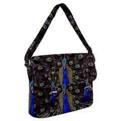 Peacock Buckle Messenger Bag by Ket1n9