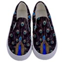 Peacock Kids  Canvas Slip Ons View1