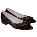 Beautiful Peacock Feather Women s Bow Heels View3