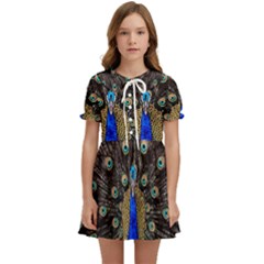 Peacock Kids  Sweet Collar Dress by Ket1n9