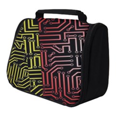 Circuit Board Seamless Patterns Set Full Print Travel Pouch (small) by Ket1n9