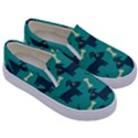 Happy Dogs Animals Pattern Kids  Canvas Slip Ons View3