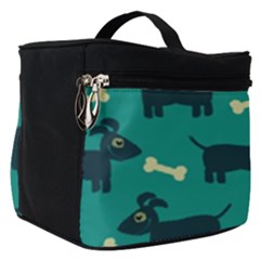 Happy Dogs Animals Pattern Make Up Travel Bag (small) by Ket1n9