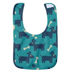 Happy Dogs Animals Pattern Baby Bib by Ket1n9