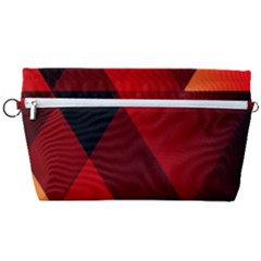 Abstract Triangle Wallpaper Handbag Organizer by Ket1n9