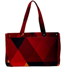 Abstract Triangle Wallpaper Canvas Work Bag by Ket1n9