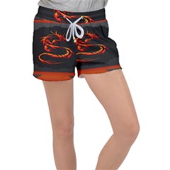 Dragon Women s Velour Lounge Shorts by Ket1n9