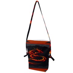 Dragon Folding Shoulder Bag by Ket1n9