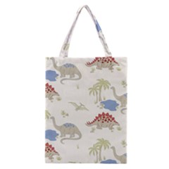 Dinosaur Art Pattern Classic Tote Bag by Ket1n9