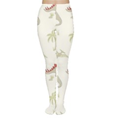 Dinosaur Art Pattern Tights by Ket1n9