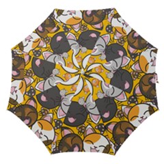 Cats Cute Kitty Kitties Kitten Straight Umbrellas by Ket1n9