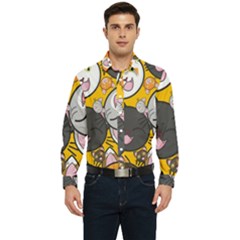 Cats Cute Kitty Kitties Kitten Men s Long Sleeve  Shirt by Ket1n9