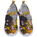 Cats Cute Kitty Kitties Kitten Kids  Velcro No Lace Shoes View1