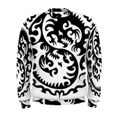 Ying Yang Tattoo Men s Sweatshirt by Ket1n9