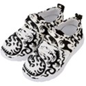 Ying Yang Tattoo Kids  Velcro Strap Shoes View2