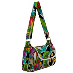 Crazy Illustrations & Funky Monster Pattern Multipack Bag by Ket1n9