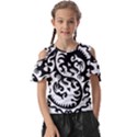 Ying Yang Tattoo Kids  Butterfly Cutout T-Shirt View1