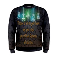 Christmas Lights Men s Sweatshirt