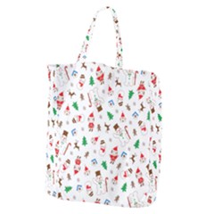 Christmas Giant Grocery Tote