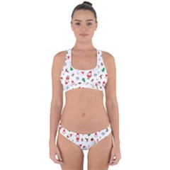 Christmas Cross Back Hipster Bikini Set by saad11