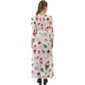 Christmas Button Up Boho Maxi Dress View2