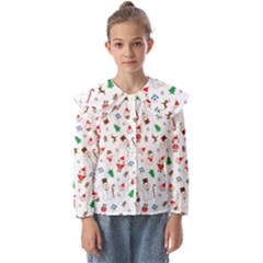 Christmas Kids  Peter Pan Collar Blouse by saad11