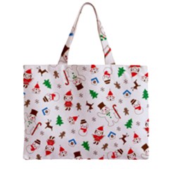 Christmas Zipper Mini Tote Bag