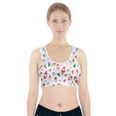 Christmas Sports Bra With Pocket by saad11