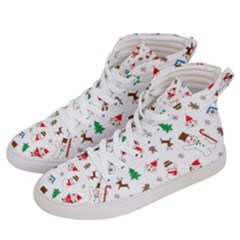 Christmas Men s Hi-top Skate Sneakers by saad11