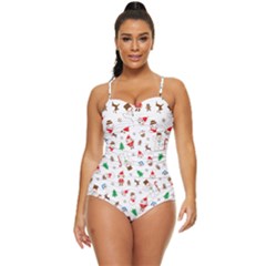 Christmas Retro Full Coverage Swimsuit by saad11