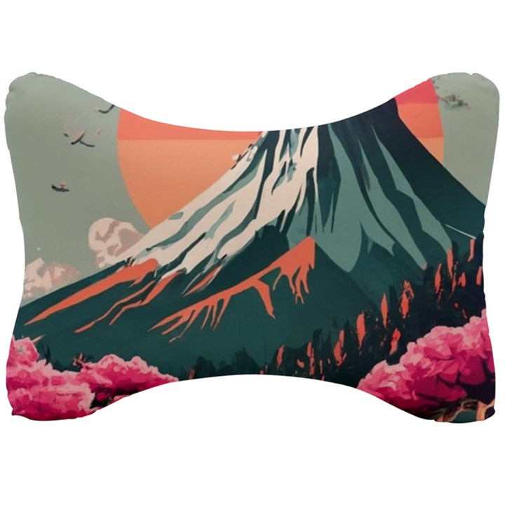 Mountain Landscape Sky Fuji Nature Seat Head Rest Cushion