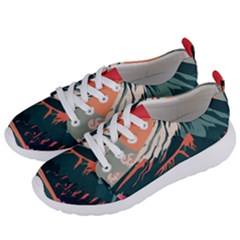 Mountain Landscape Sky Fuji Nature Women s Lightweight Sports Shoes by Cendanart