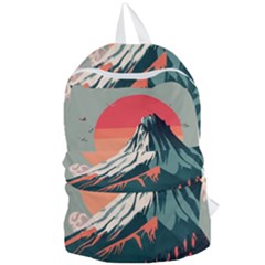 Mountain Landscape Sky Fuji Nature Foldable Lightweight Backpack