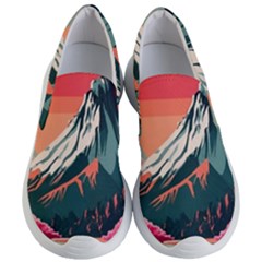 Mountain Landscape Sky Fuji Nature Women s Lightweight Slip Ons by Cendanart