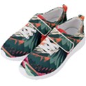 Mountain Landscape Sky Fuji Nature Men s Velcro Strap Shoes View2