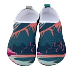 Mountain Landscape Sky Fuji Nature Men s Sock-style Water Shoes by Cendanart