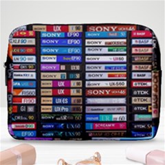 Vintage Cassette Music Old Record Retro Tape Make Up Pouch (large) by Cendanart