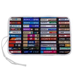 Vintage Cassette Music Old Record Retro Tape Pen Storage Case (s)