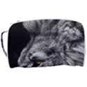 Angry Male Lion Roar Wild Animal Toiletries Pouch View3