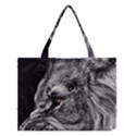 Angry Male Lion Roar Wild Animal Medium Tote Bag View1