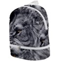 Angry Male Lion Roar Wild Animal Zip Bottom Backpack View1