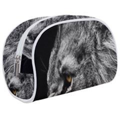 Angry Male Lion Roar Wild Animal Make Up Case (medium) by Cendanart