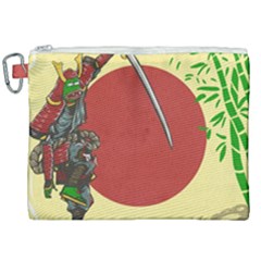 Meme Samurai Artwork Japaneses Canvas Cosmetic Bag (xxl) by Cendanart