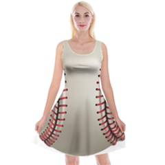 Baseball Reversible Velvet Sleeveless Dress by Ket1n9