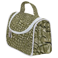 Aligator Skin Satchel Handbag by Ket1n9