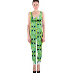 Alien Pattern- One Piece Catsuit by Ket1n9