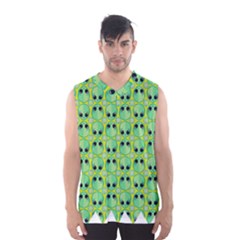 Alien Pattern- Men s Basketball Tank Top by Ket1n9