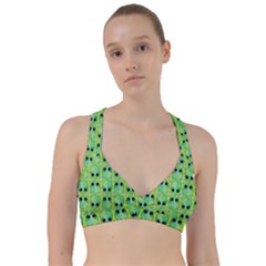 Alien Pattern- Sweetheart Sports Bra by Ket1n9