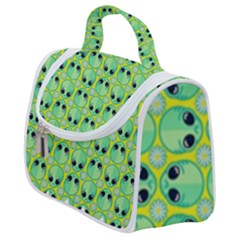 Alien Pattern- Satchel Handbag by Ket1n9