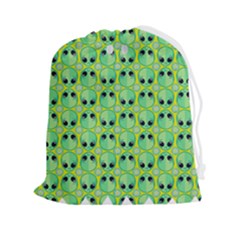 Alien Pattern- Drawstring Pouch (2xl) by Ket1n9